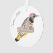 Noordelijke flikker ornament (voorkant)