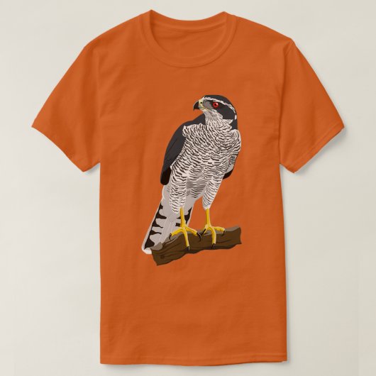 Noordelijke Goshawk 1 T-shirt (Design voorkant)