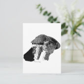 Noordelijke Goshawk Briefkaart (Staand voorkant)