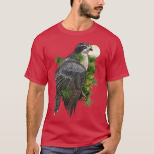 Noordelijke Goshawk in Pines T-shirt