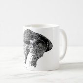 Noordelijke Goshawk Koffiemok (Voorkant rechts)