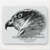 Noordelijke Goshawk Muismat (Voorkant)