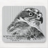 Noordelijke Goshawk Muismat (Voorkant)