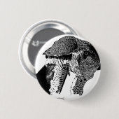Noordelijke Goshawk Ronde Button 5,7 Cm (Voorkant /achterkant)