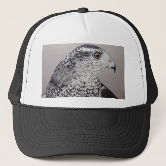 Noordelijke Goshawk Trucker Pet (Voorkant)