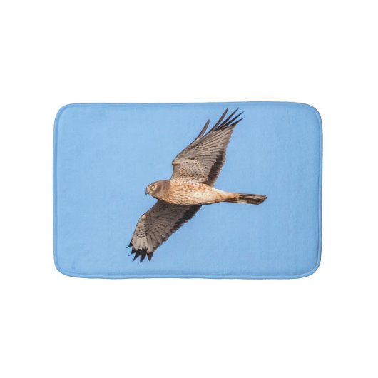 Noordelijke Harrier in vlucht Badmat (Voorkant)