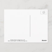 Noordelijke Harrier in vlucht Briefkaart (Achterkant)