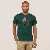 Noordelijke Harrier-paar T-shirt (Voorkant volledig)