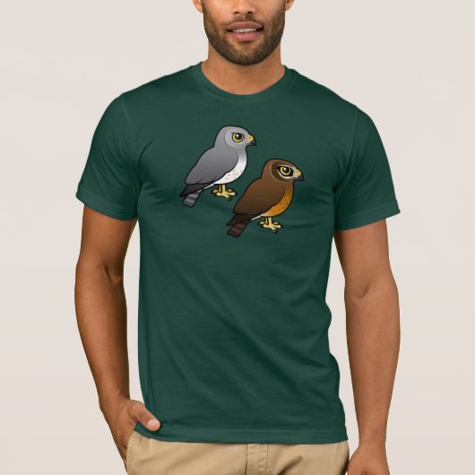 Noordelijke Harrier-paar T-shirt (Voorkant)