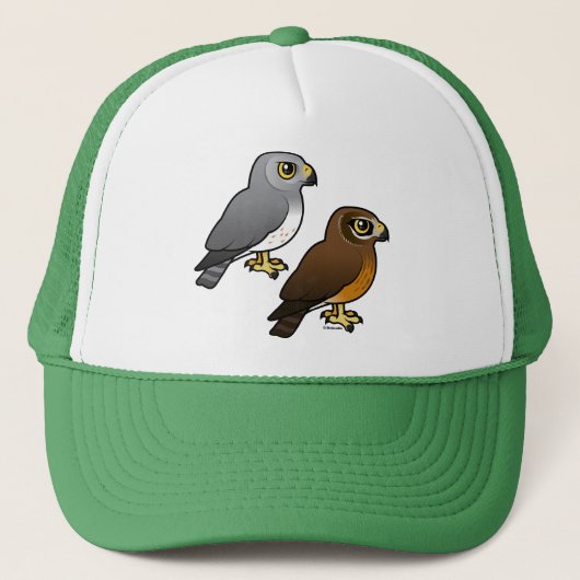 Noordelijke Harrier-paar Trucker Pet (Voorkant)