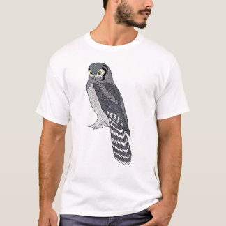 Noordelijke Hawk Owl T-shirt