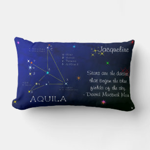 Noordelijke Hemisphere Constellation Aquila Kussen