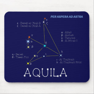 Noordelijke Hemisphere Constellation Aquila Muismat