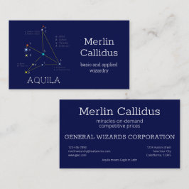 Noordelijke Hemisphere Constellation Aquila Visitekaartje