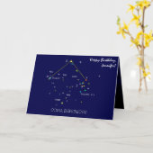 Noordelijke Hemisphere Constellation Coma Berenice Kaart (Gele Bloem)