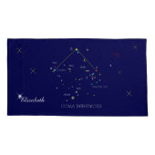 Noordelijke Hemisphere Constellation Coma Berenice Kussensloop (Achterkant)