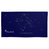 Noordelijke Hemisphere Constellation Coma Berenice Kussensloop (Voorkant)