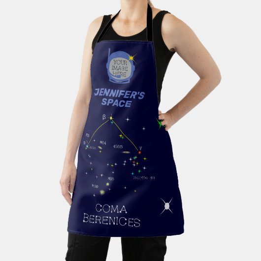 Noordelijke Hemisphere Constellation Coma Berenice Schort (Insitu)