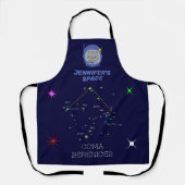 Noordelijke Hemisphere Constellation Coma Berenice Schort (Voorkant)