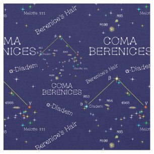 Noordelijke Hemisphere Constellation Coma Berenice Stof