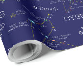 Noordelijke Hemisphere Constellation Cygnus Cadeaupapier (Rol Hoek)