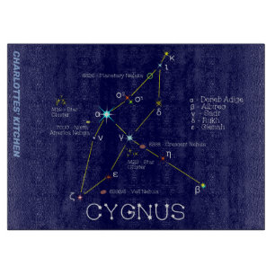 Noordelijke Hemisphere Constellation Cygnus Snijplank