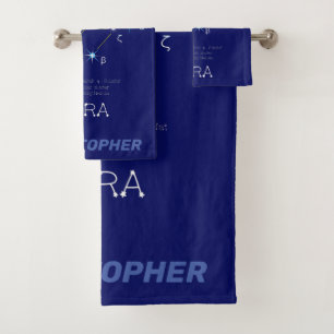 Noordelijke Hemisphere Constellation Lyra Bad Handdoek