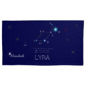 Noordelijke Hemisphere Constellation Lyra Kussensloop (Voorkant)