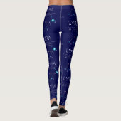 Noordelijke Hemisphere Constellation Lyra Leggings (Achterkant)