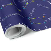 Noordelijke Hemisphere Constellation Ursa Major Cadeaupapier (Rol Hoek)