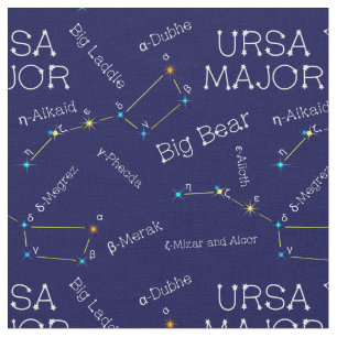 Noordelijke Hemisphere Constellation Ursa Major Stof