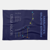 Noordelijke Hemisphere Constellation Ursa Major Theedoek (Horizontaal)