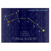 Noordelijke Hemisphere Constellation Ursa Minor Snijplank (Voorkant)