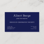 Noordelijke Hemisphere Constellation Ursa Minor Visitekaartje (Achterkant)