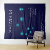 Noordelijke Hemisphere Pleiades Star Formation Wandkleed (In Situ (horizontaal))