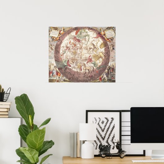 Noordelijke Hemisphere uit 'The Celestial' Poster (Thuiskantoor)