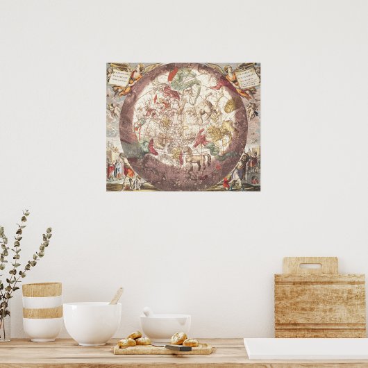 Noordelijke Hemisphere uit 'The Celestial' Poster (Keuken)