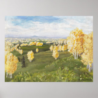 Noordelijke heuvels van Aspen: Print