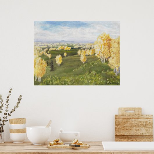 Noordelijke heuvels van Aspen: Print (Keuken)