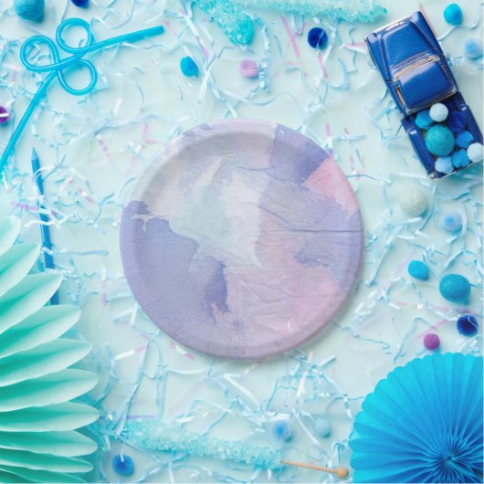 Noordelijke hooglichten II Papieren Bordje (Feest)