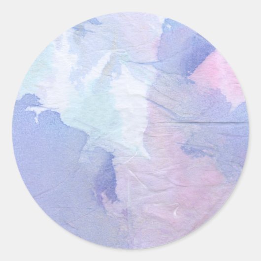 Noordelijke hooglichten II Ronde Sticker (Voorkant)