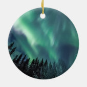 Noordelijke hooglichten Scandinavia Keramisch Ornament (Achterkant)