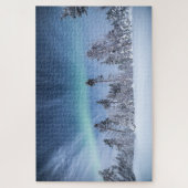 Noordelijke hooglichten Scandinavia Legpuzzel (Verticaal)