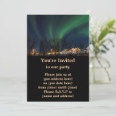 Noordelijke hoogten - Aurora Borealis IJsland Kaart (Staand voorkant)