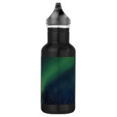 Noordelijke hoogten - Aurora Borealis IJsland Waterfles (Rechts)