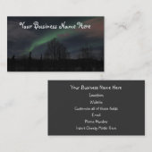 Noordelijke hoogten in het boreale bos visitekaartje (Voorkant / Achterkant)