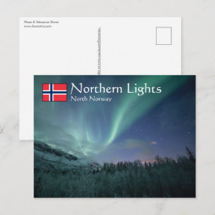 Noordelijke hoogten Noord-Noorwegen Briefkaart