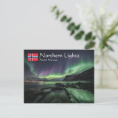 Noordelijke hoogten Noord-Noorwegen Briefkaart (Staand voorkant)