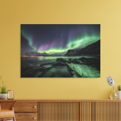 Noordelijke hoogten Noord-Noorwegen Canvas Afdruk (Insitu (Woonkamer))