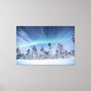 Noordelijke hoogten Noord-Noorwegen Canvas Afdruk